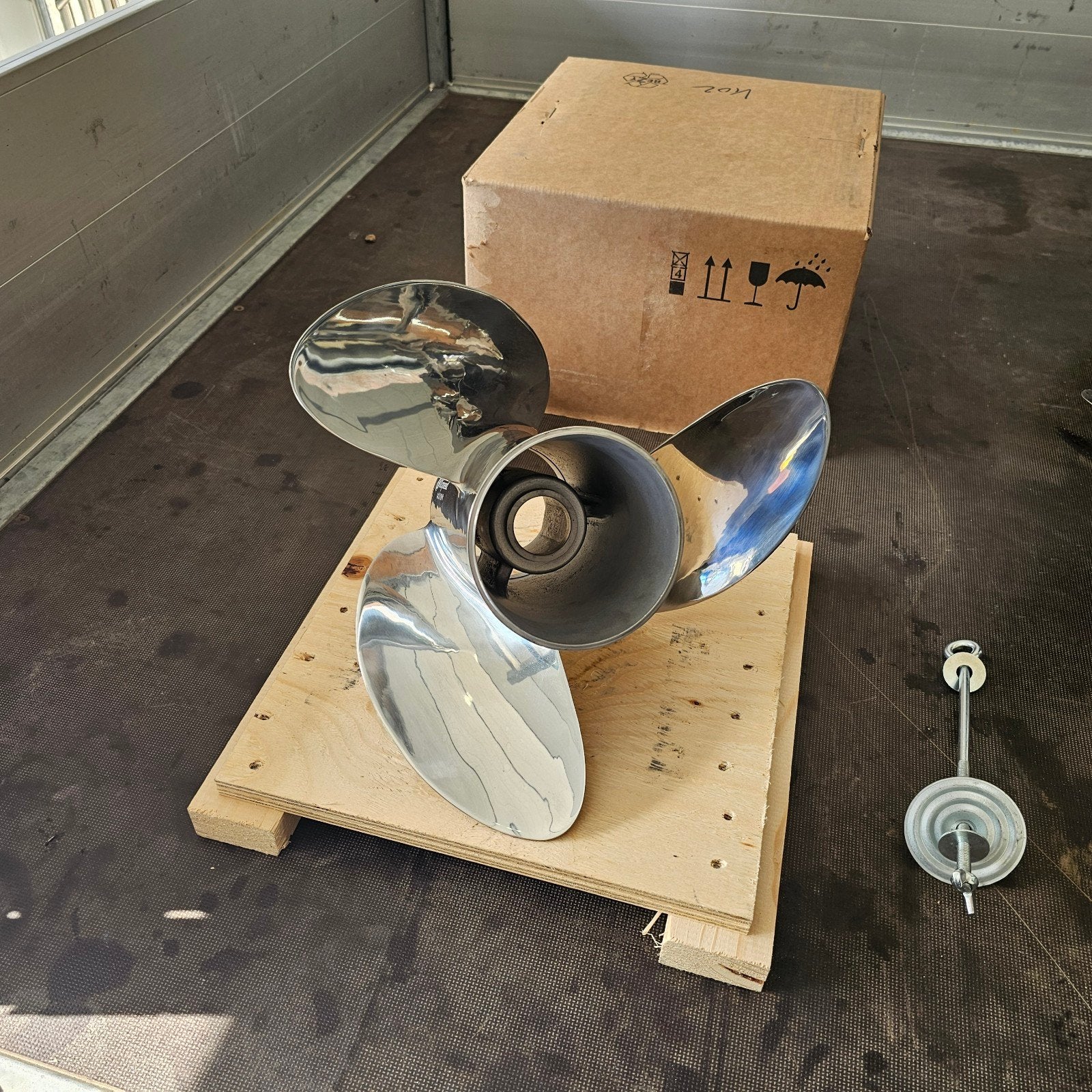Propeller 19 Pitch Mercruiser RVS Schroef 14X19P, Ophalen of Verzenden, Motor en Techniek