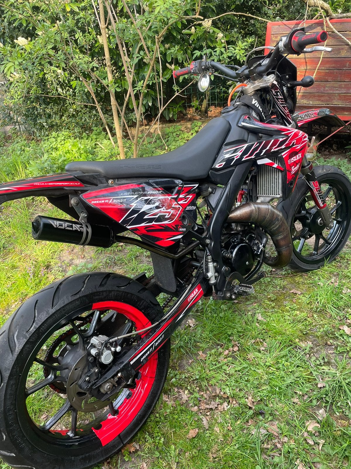 Rieju mrt CUSTOM 50cc, Ophalen, 6 versnellingen, Gebruikt, Maximaal 45 km/u