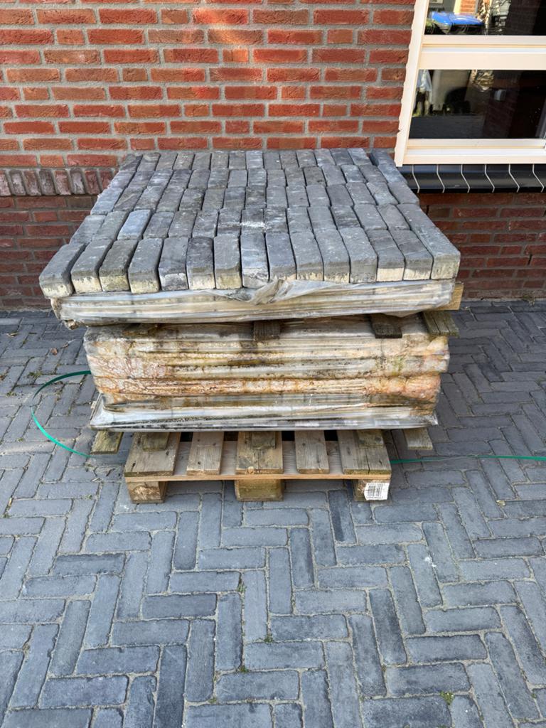 Countrystone Belgian Blue 20x6,5x6 betonklinkers 7m2 NIEUW, Tuin en Terras, Ophalen, Klinkers, Nieuw, 5 tot 10 m²
