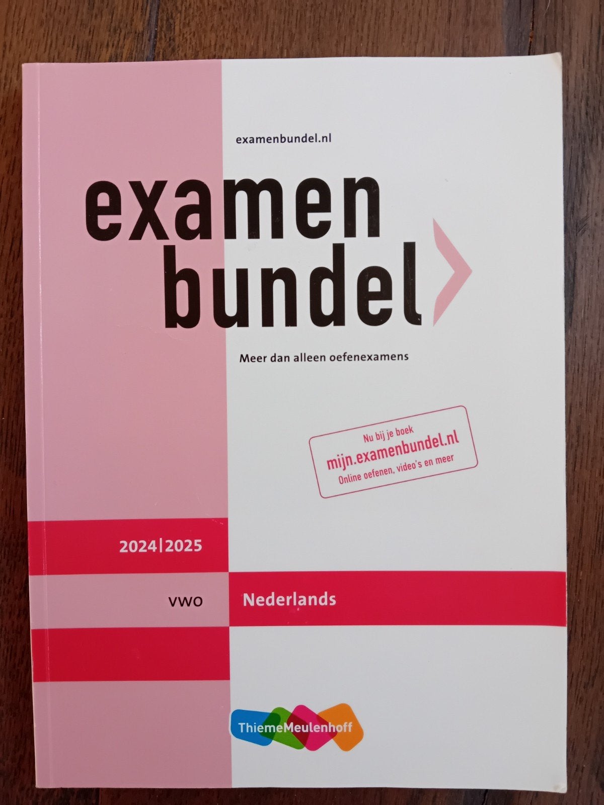 Examenbundel VWO Nederlands 2024-2025, Ophalen of Verzenden