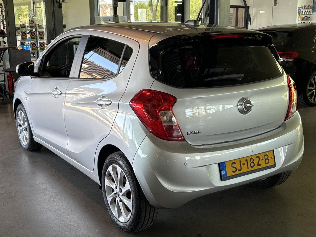 Opel KARL 1.0 ecoFLEX Innovation Leer/climate, Auto's, Opel, Voorwielaandrijving, 839 kg, Gebruikt, Handgeschakeld