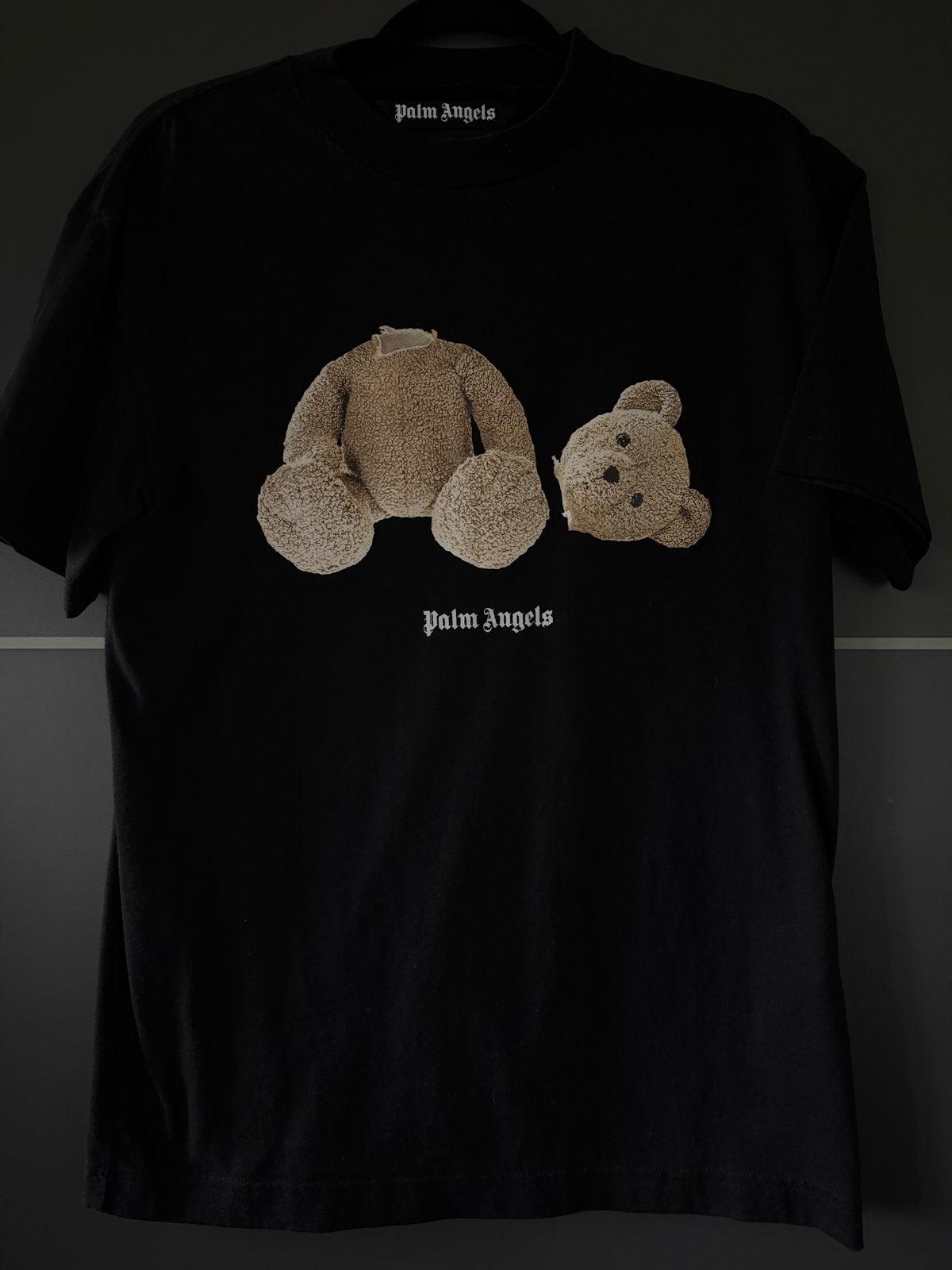Palm Angels Bear T-shirt Zwart s Nieuw met bon en kaartjes, Ophalen of Verzenden, Nieuw, Maat 46 (S) of kleiner, Zwart
