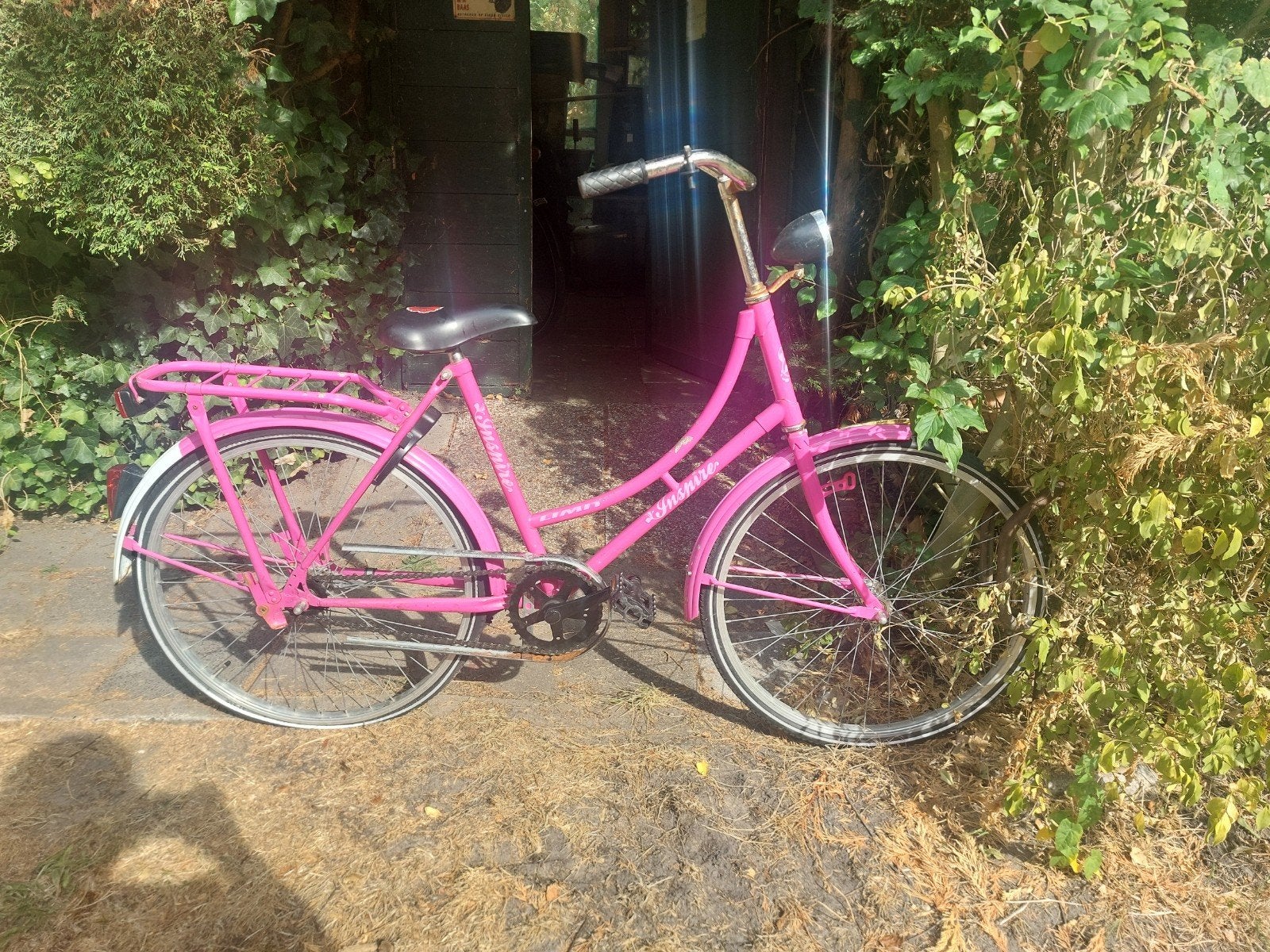 stadsfiets 26 inch, Fietsen en Brommers, Fietsen | Meisjes, Ophalen of Verzenden, Gebruikt, Terugtraprem, 26 inch of meer