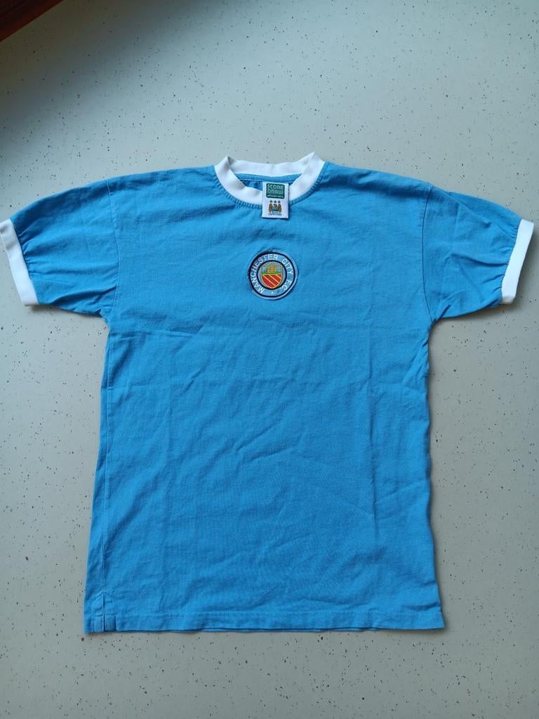 ScoreDraw S Manchester City 1972 shirt, Ophalen of Verzenden, Zo goed als nieuw, Buitenlandse clubs, Shirt