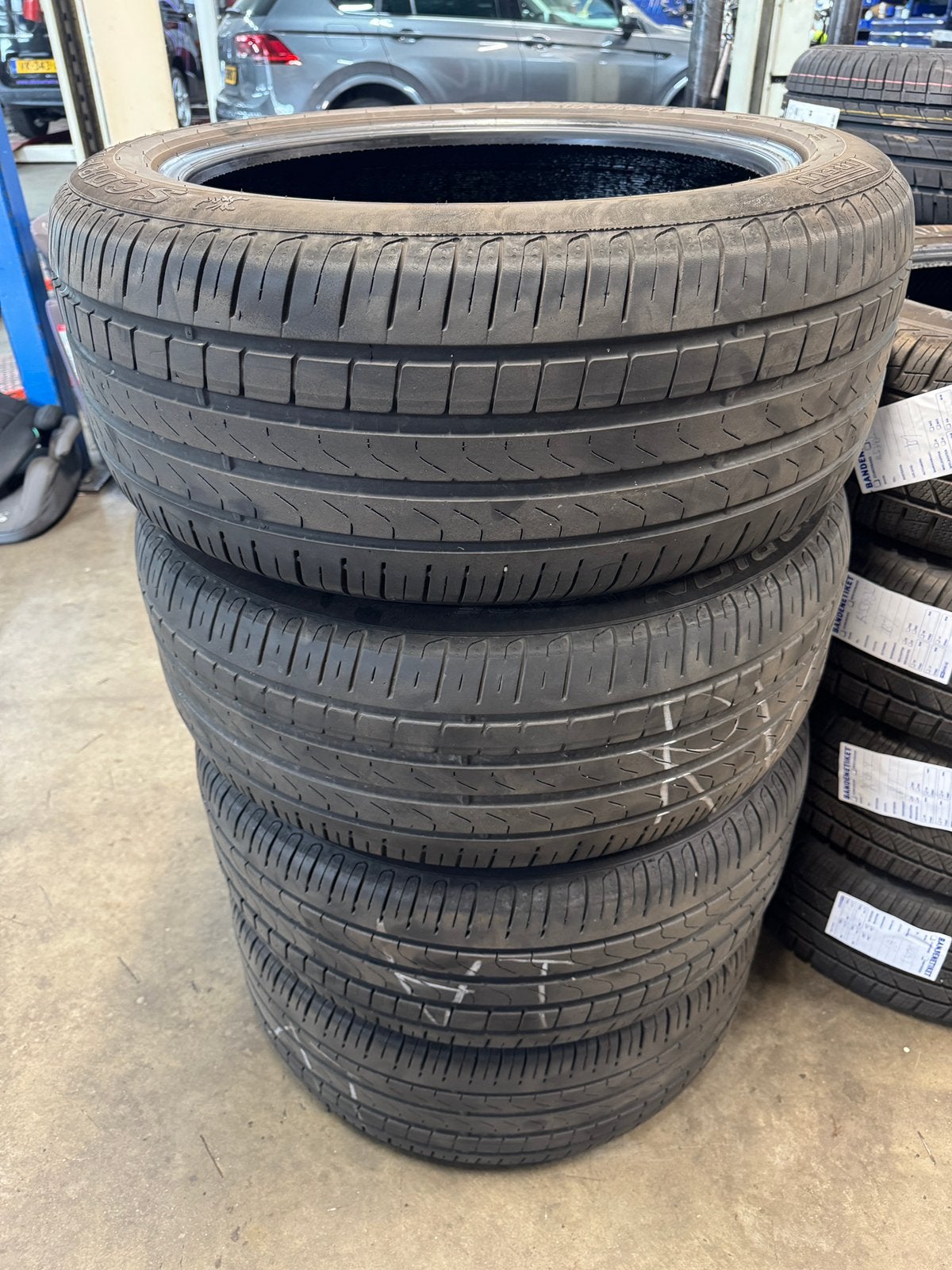 4x Pirelli Scorpion Verde zomerbanden 255/45 R19 100V, 255 mm, Band(en), Zomerbanden, Ophalen