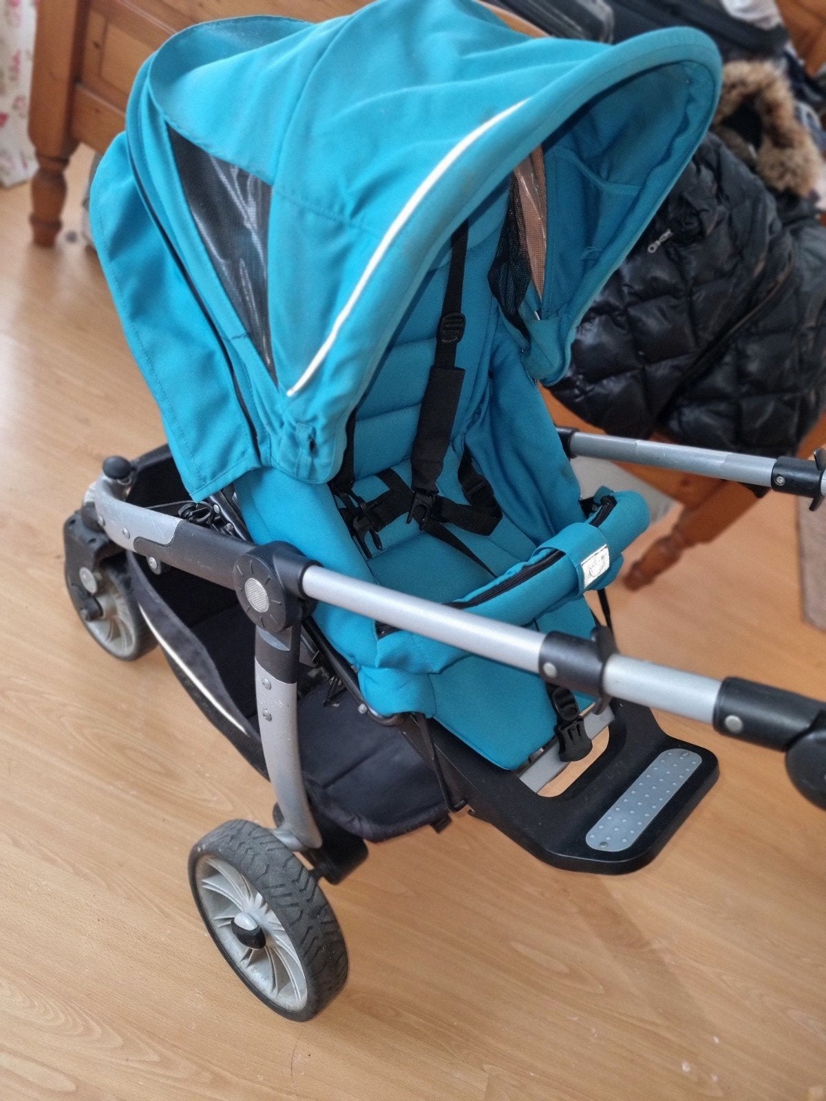 Kinderwagen Bugaboo Cameleon 3 - Turquoise, Kinderwagen, Duowagen, Bugaboo, Ophalen of Verzenden