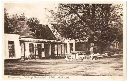 Lage Vuursche (U), Uitspanning De Lage Vuursche, ongelopen, Verzenden, Voor 1920, Ongelopen, Utrecht