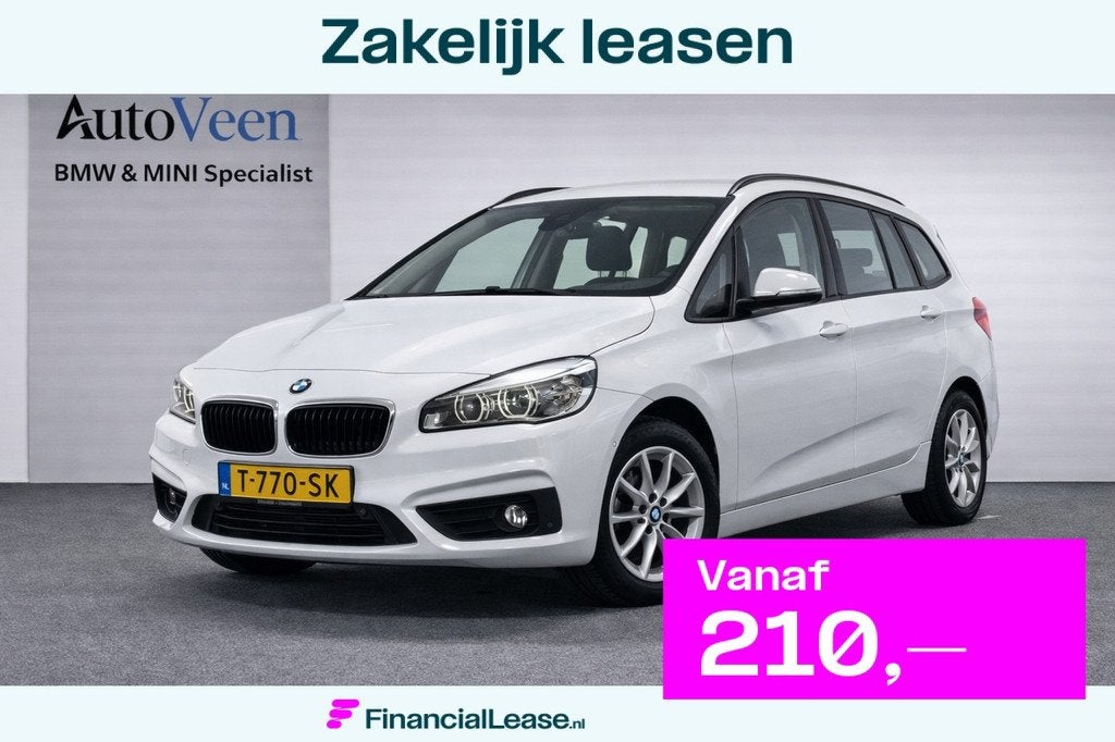 BMW 2-serie Gran Tourer 216i High Executive|LED|NAVI|PDC|DEA, Voorwielaandrijving, Gebruikt, 2-Serie Gran Tourer, Wit