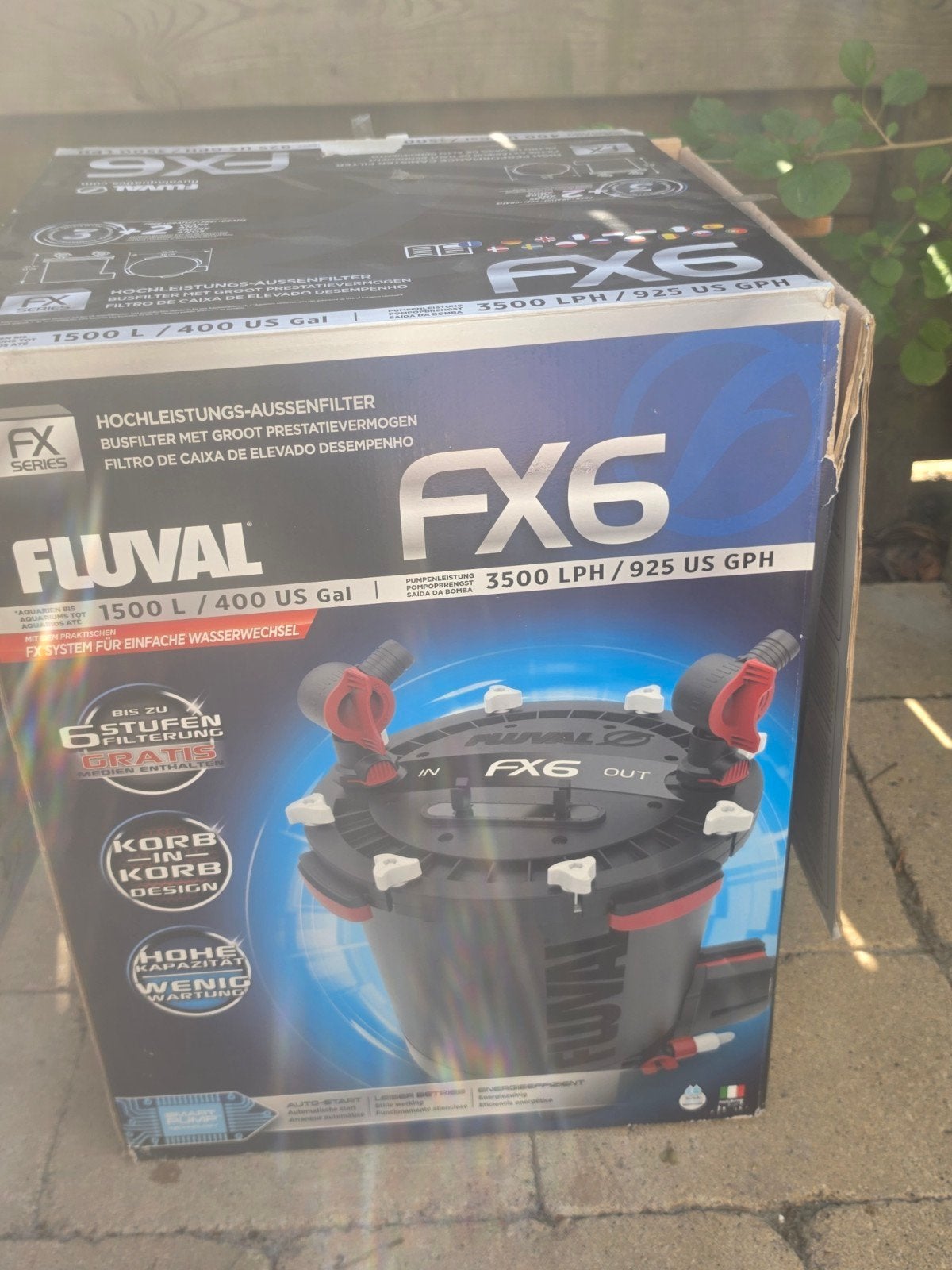 fx6 fluval, Ophalen, Gebruikt, Inclusief slangen, Fluval