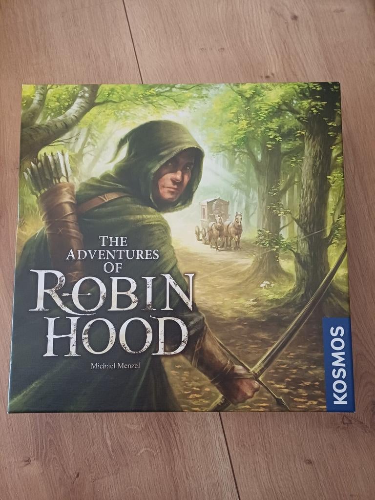 The Adventures of Robin Hood Bordspel - Zo goed als nieuw, Een of twee spelers, Ophalen of Verzenden, Zo goed als nieuw, Kosmos