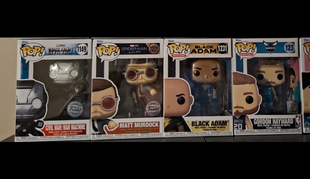 Funko Pop! Collectie: Black Adam, Civil War, Ophalen of Verzenden, Zo goed als nieuw