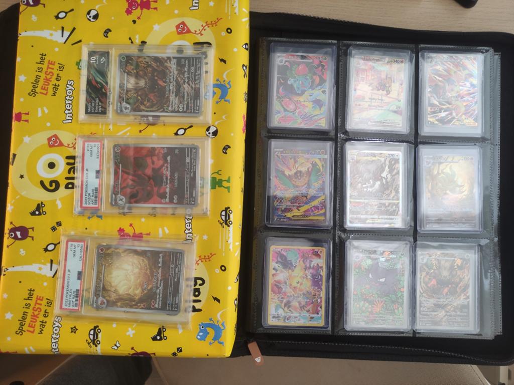 Pokémon Kaartencollectie - Graded & Raw Kaarten, Ophalen, Zo goed als nieuw, Meerdere kaarten, Foil
