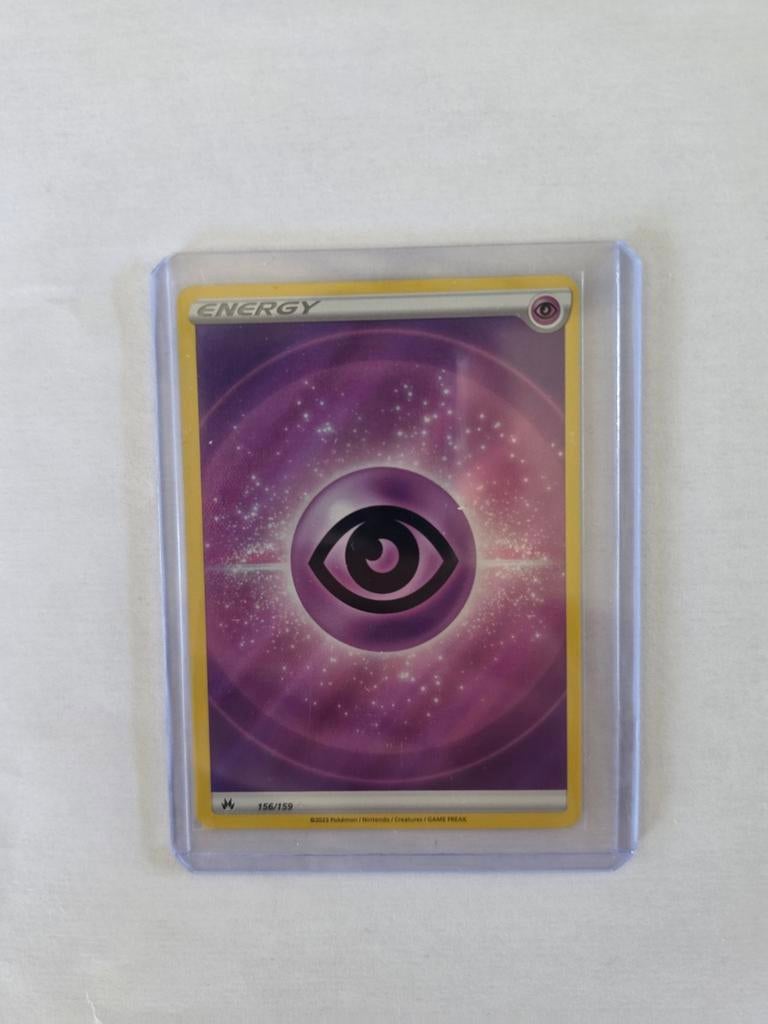 Pokemon TCG Psychic Energy Kaart 156/159, Ophalen of Verzenden, Zo goed als nieuw, Losse kaart