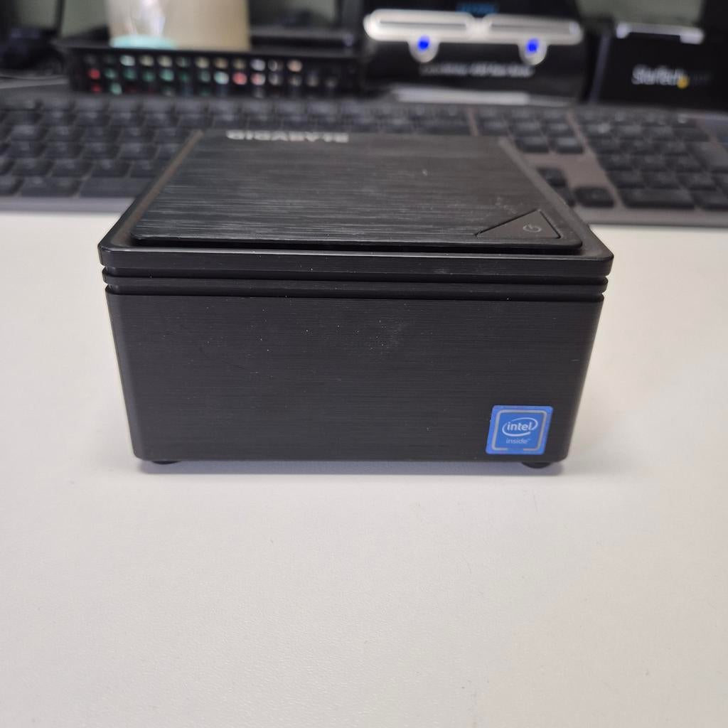 Gigabyte Brix Celeron N3350 8GB 128Gb SSD, 2 tot 3 Ghz, Gigabyte, Verzenden, 8 GB