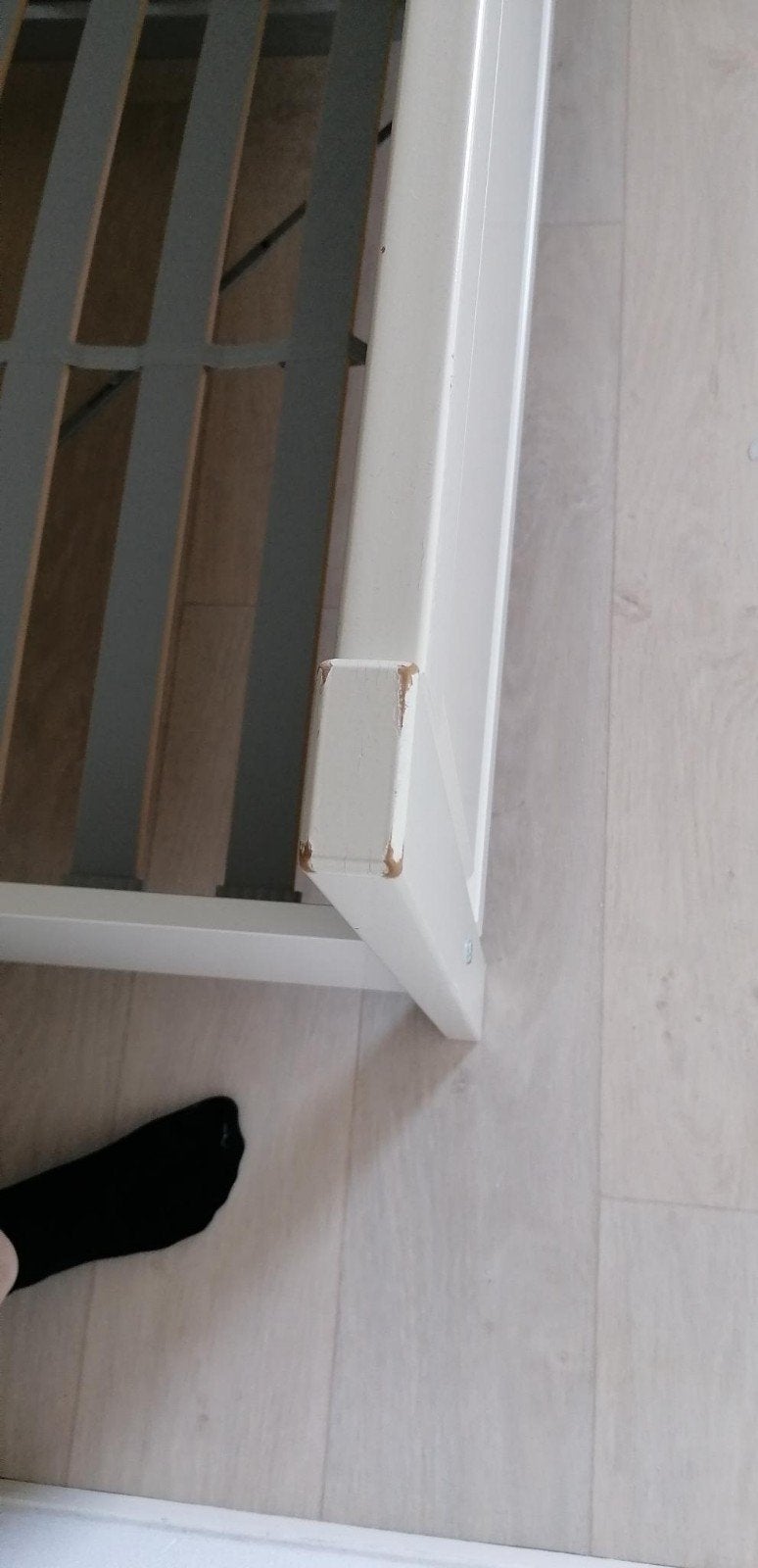 Ikea Hemnes bed 2 persoons, Huis en Inrichting, Ophalen, Gebruikt