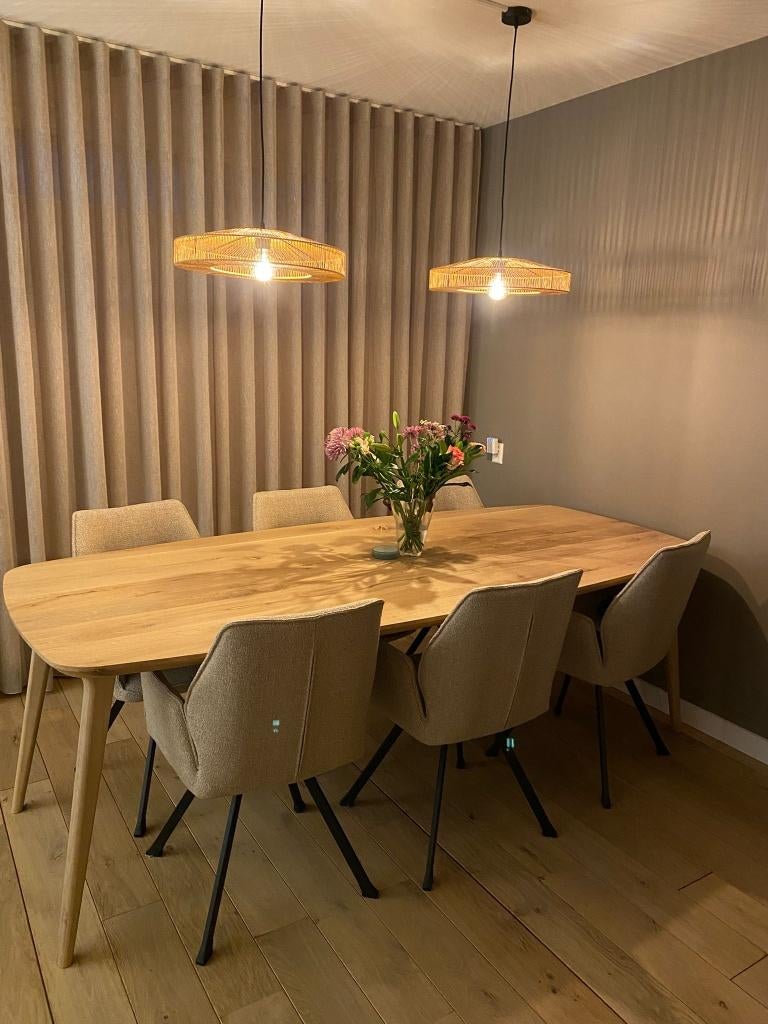 Foto 6 van Eiken eettafel op maat | Zelf samenstellen