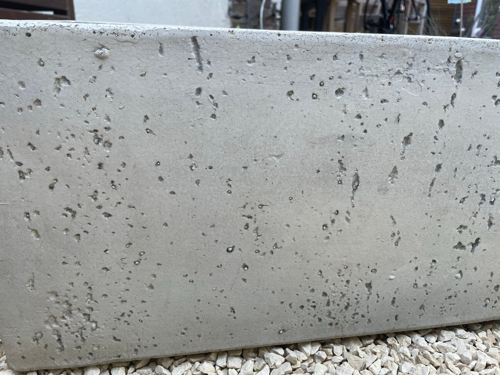 Grijze Robuuste Plantenbak 48x24x24 cm, Ophalen, Gebruikt, Minder dan 30 cm, Balkon