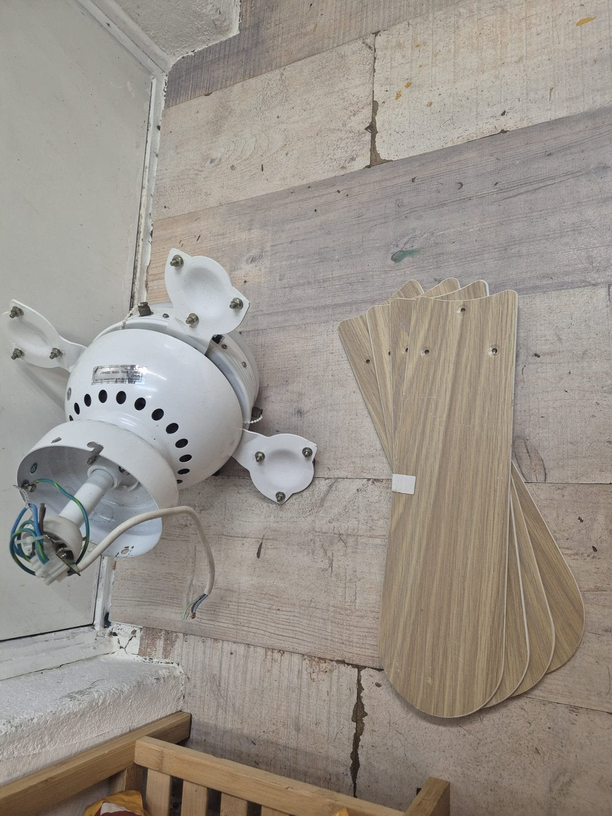 Plafond ventilator lamp, Ophalen of Verzenden, Zo goed als nieuw