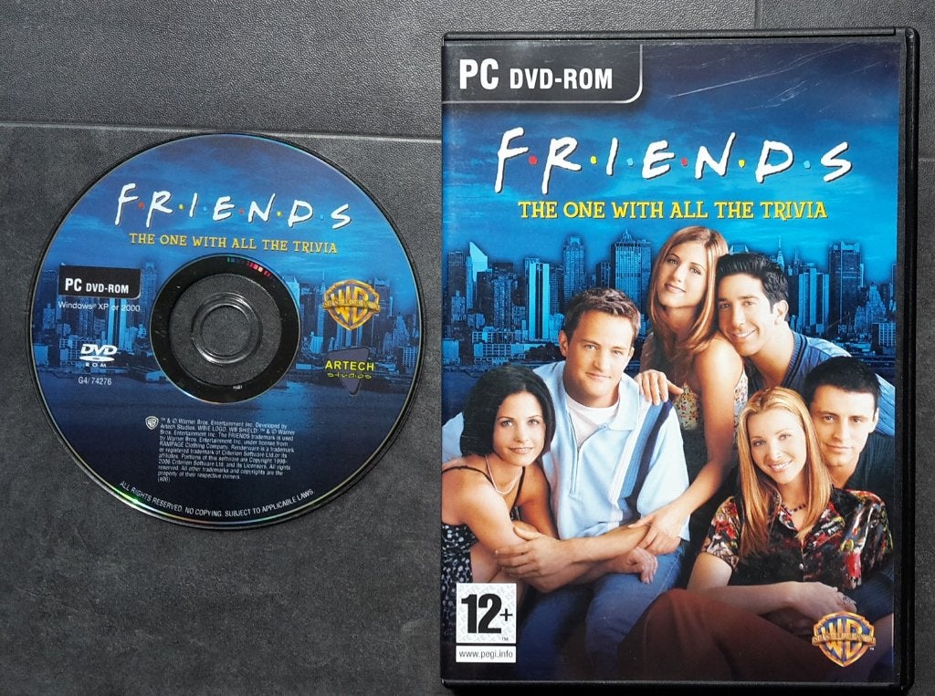 PC Game - Friends The One With All The Trivia - Quiz, Puzzel en Educatief, 1 speler, Ophalen of Verzenden, Zo goed als nieuw