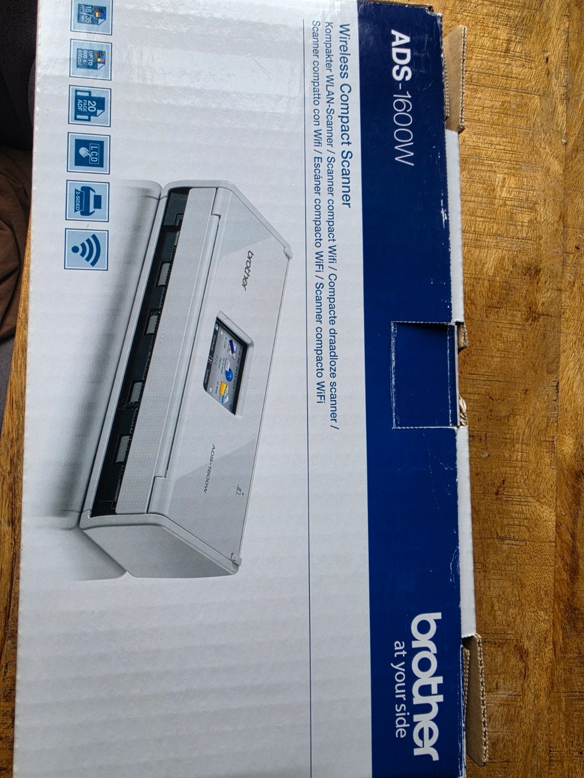 brother wielersport compact scanner nieuw in doos, Ophalen, Nieuw, Toner, Brother