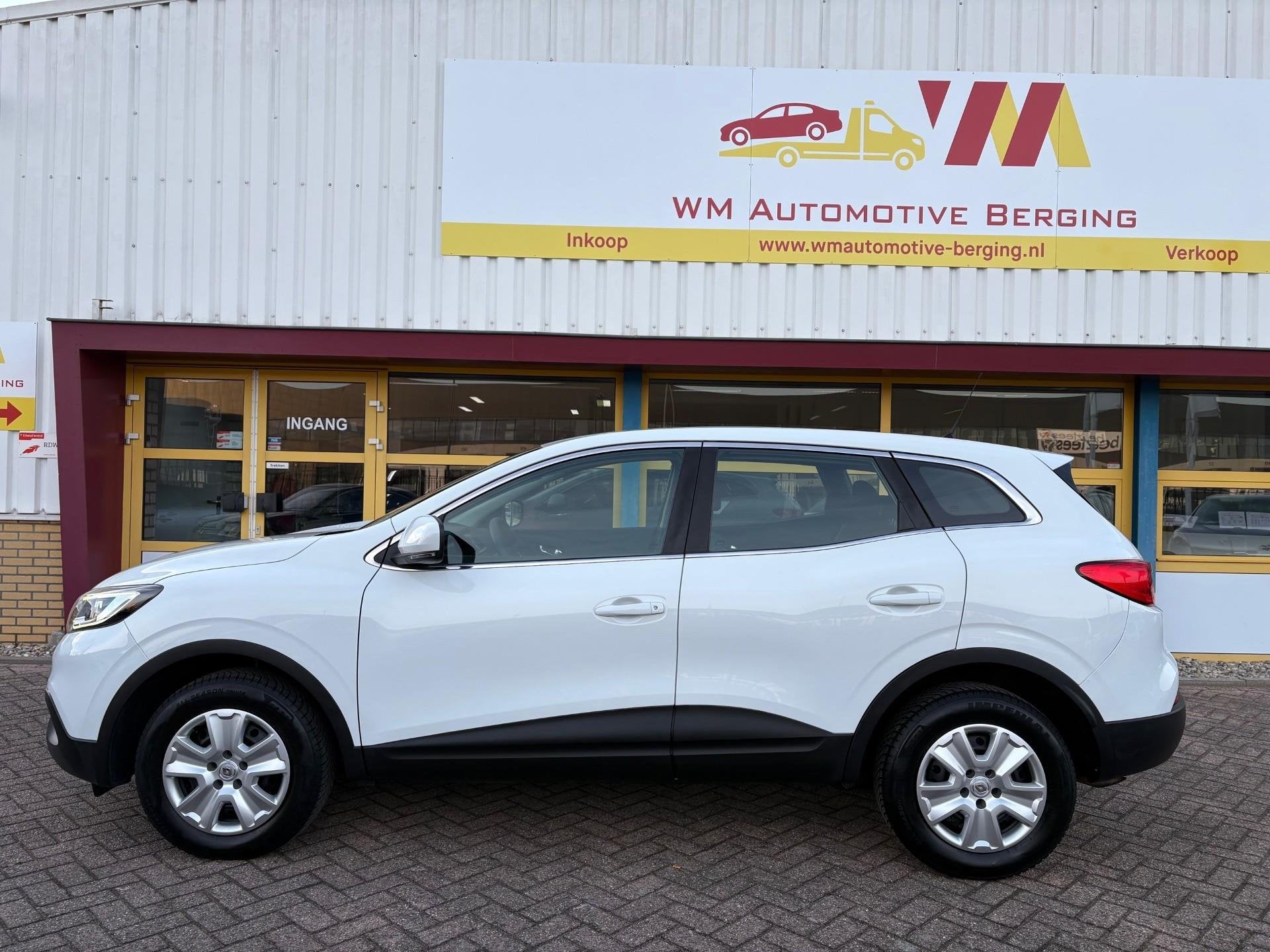 Renault Kadjar 1.2 TCe Life AIRCO, Auto's, Voorwielaandrijving, Stof, 4 cilinders, Wit