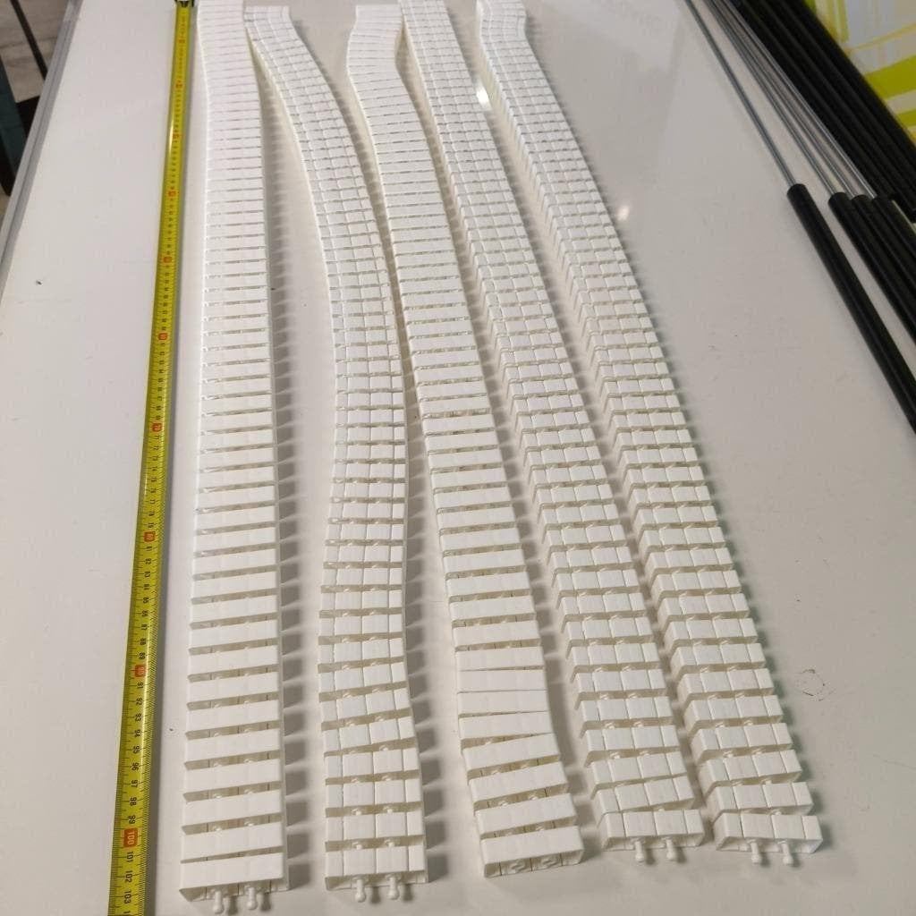 Flexibele Kabelslang voor bureau - zit-sta bureau 5X100 CM, Ophalen, Nieuw