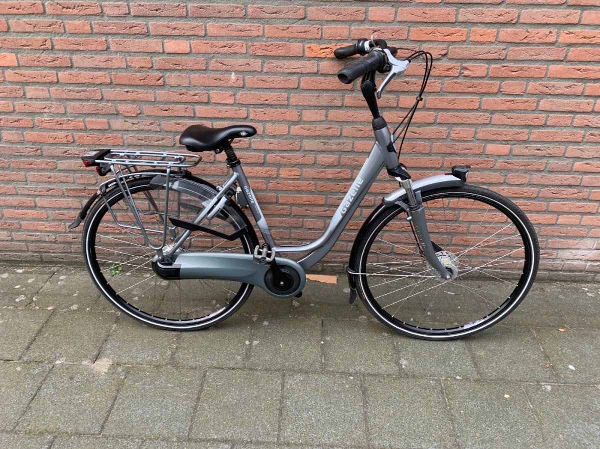 Gazelle Orange C7+ Dames Grijs 49cm, Ophalen, Gebruikt, -, 47 tot 50 cm