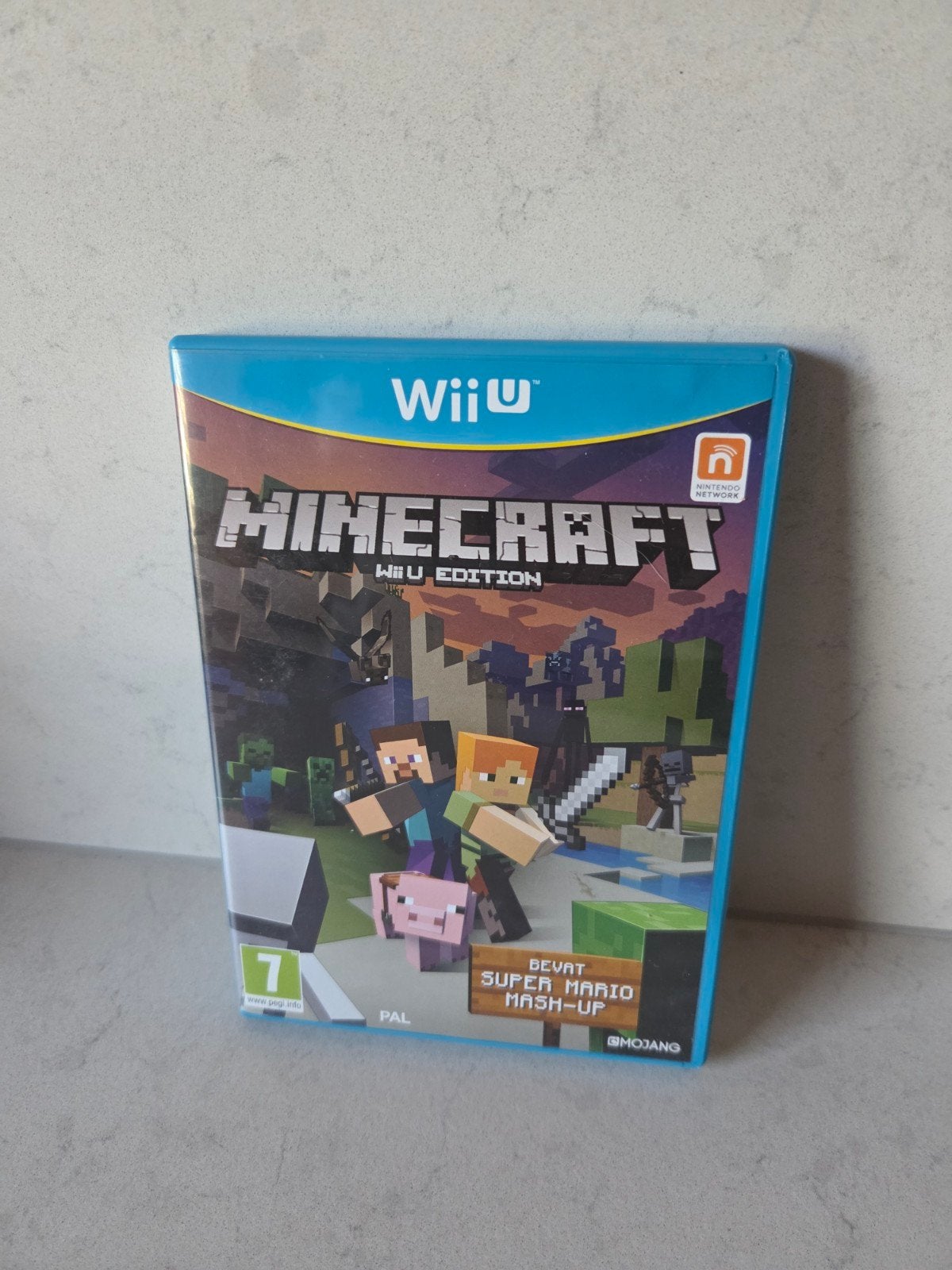 Wii U spel - Minecraft, Spelcomputers en Games, Avontuur en Actie, Ophalen of Verzenden, Zo goed als nieuw, 3 spelers of meer