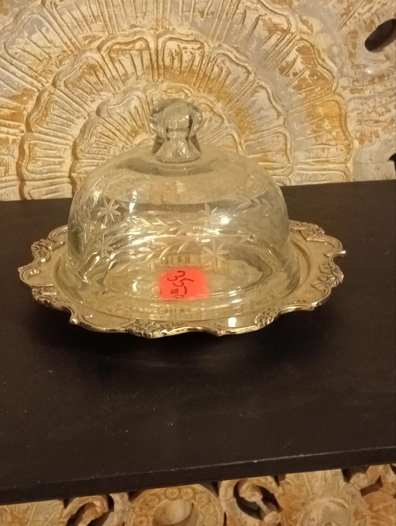 New Baroque bonbonniere stolp geslepen glas €35, Ophalen, ., Nieuw, .