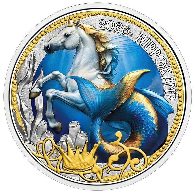 3 euro Oostenrijk 2026 - Hippocampus - UNC, Verzenden, Oostenrijk, Overige waardes, Losse munt