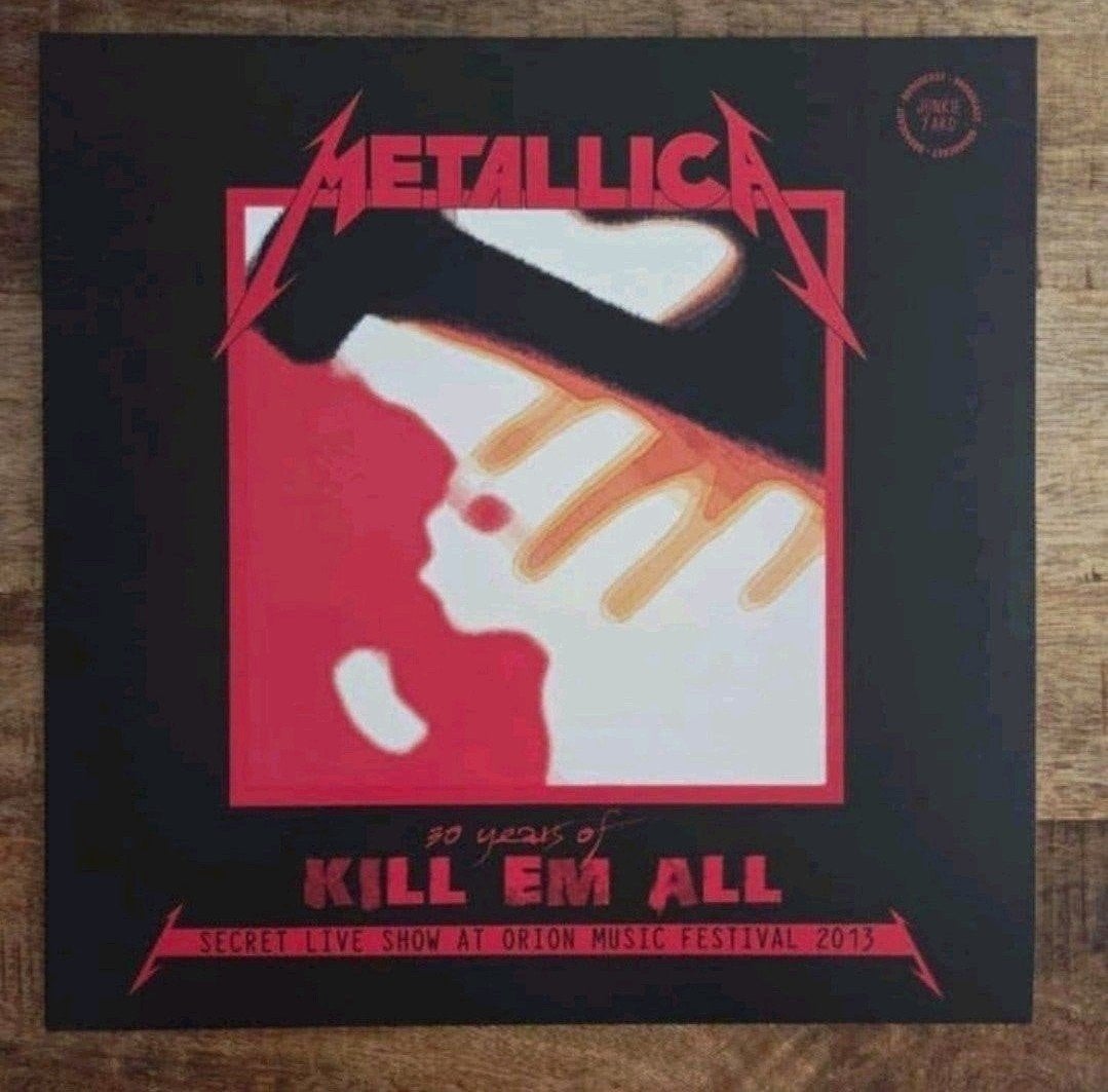 Lp Metallica 30 years kill em all, Ophalen of Verzenden, Zo goed als nieuw, 12 inch