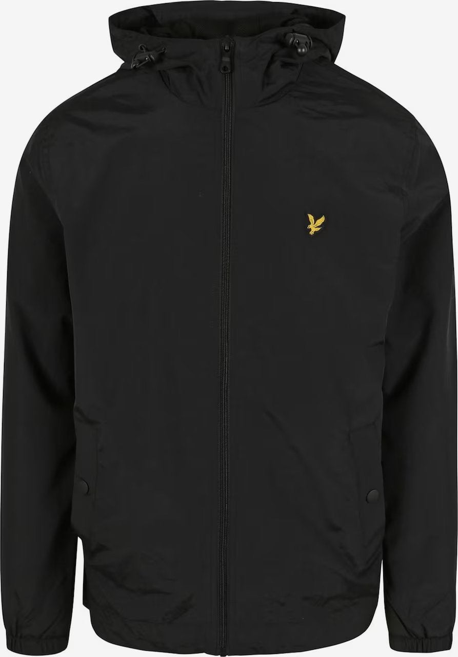 Zomerjas Lyle & Scott, maat M, zwart, Ophalen of Verzenden, Zo goed als nieuw, Maat 48/50 (M), Zwart