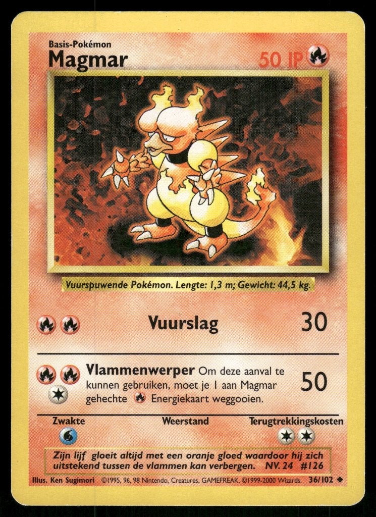 Magmar 36/102 - Base (NL) (EX), Verzenden, Gebruikt