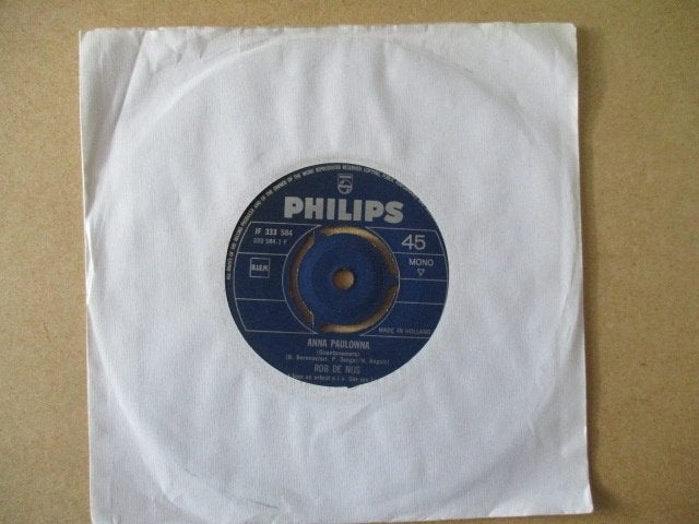 s0433 rob de nijs - anna paulowna, Ophalen, Gebruikt, 7 inch, Overige genres