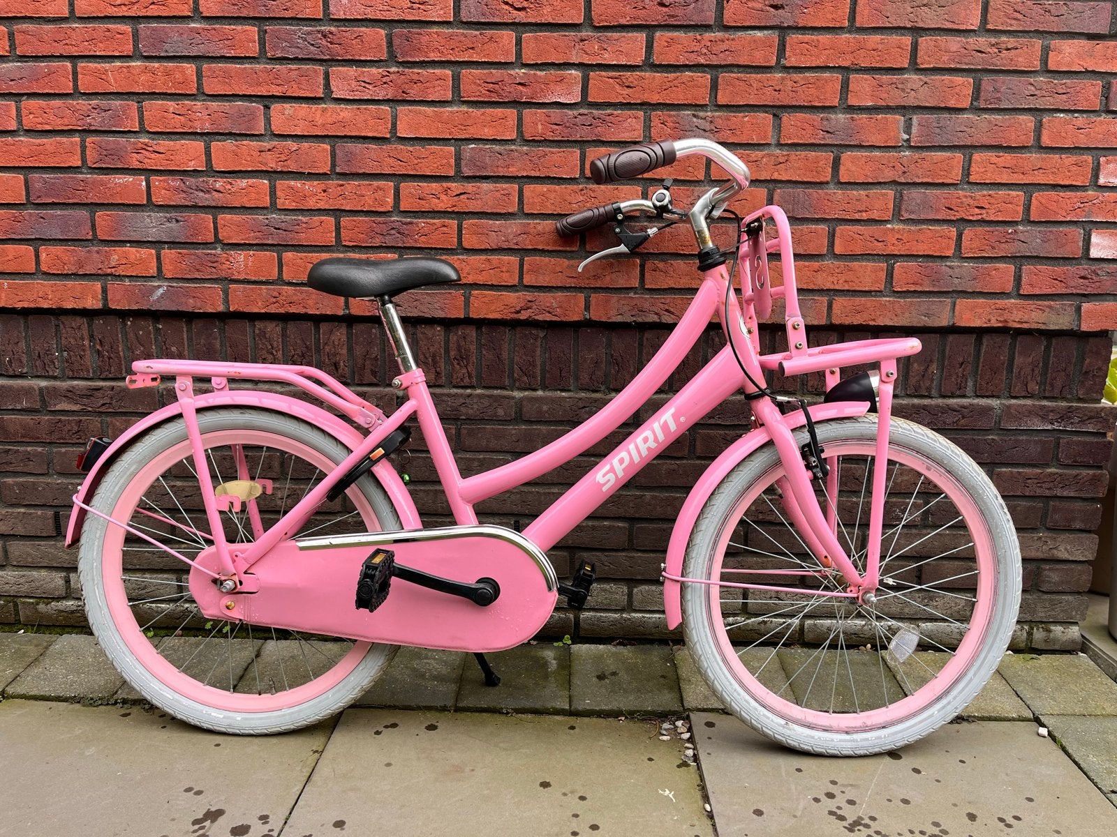 Fiets roze meisjes 22 inch Spirit, Fietsen en Brommers, Ophalen, Terugtraprem, 22 inch, Gebruikt