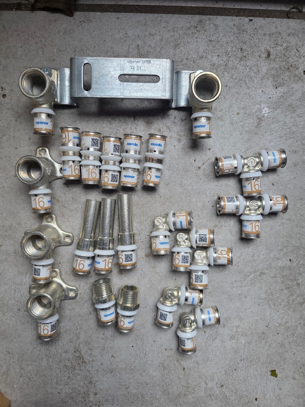 nieuw Uponor 16 koppeling, Ophalen of Verzenden, Nieuw, Rvs, Overige typen