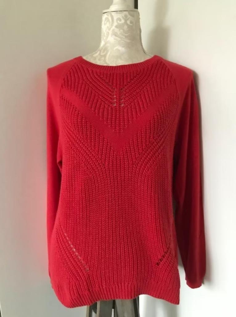 Rode Trui, Kleding | Dames, Truien en Vesten, Ophalen of Verzenden, Zo goed als nieuw, Maat 38/40 (M), Rood