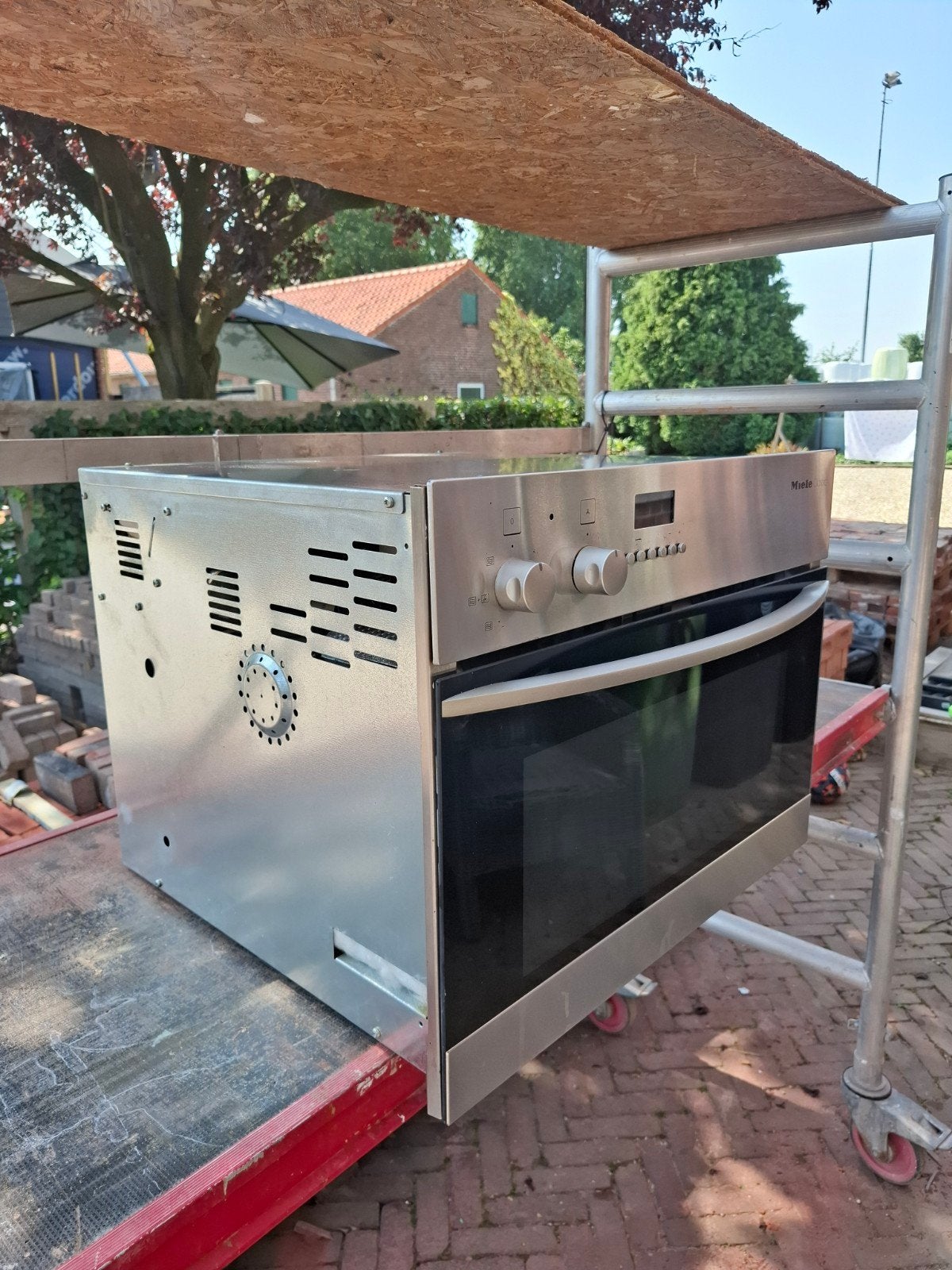 Miele Classic H147MB Inbouw Combi-oven, Ophalen, 45 tot 50 cm, Gebruikt, Combi-oven