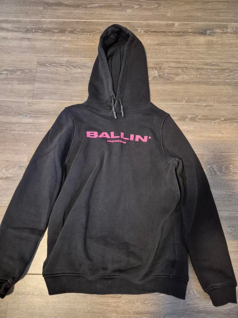 Ballin' Amsterdam Hoodie Zwart - Maat 14, Ophalen of Verzenden, Gebruikt, Ballin' Amsterdam, Jongen of Meisje