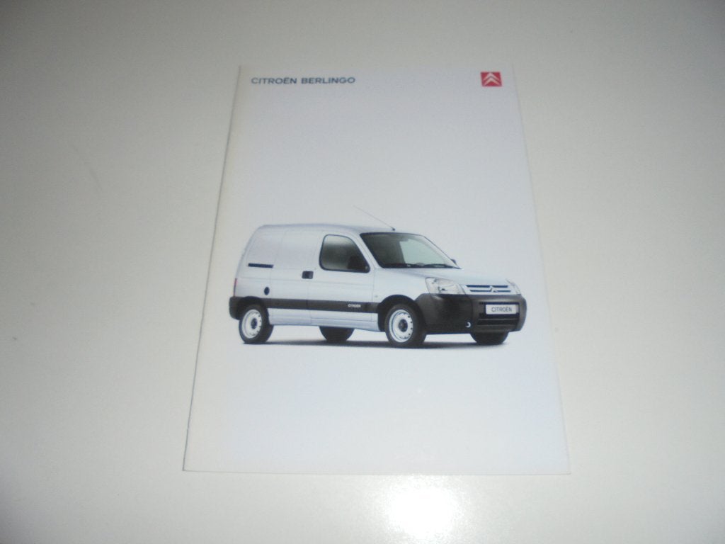 brochure Citroen Berlingo  2003, Ophalen of Verzenden, Nieuw, Citroën