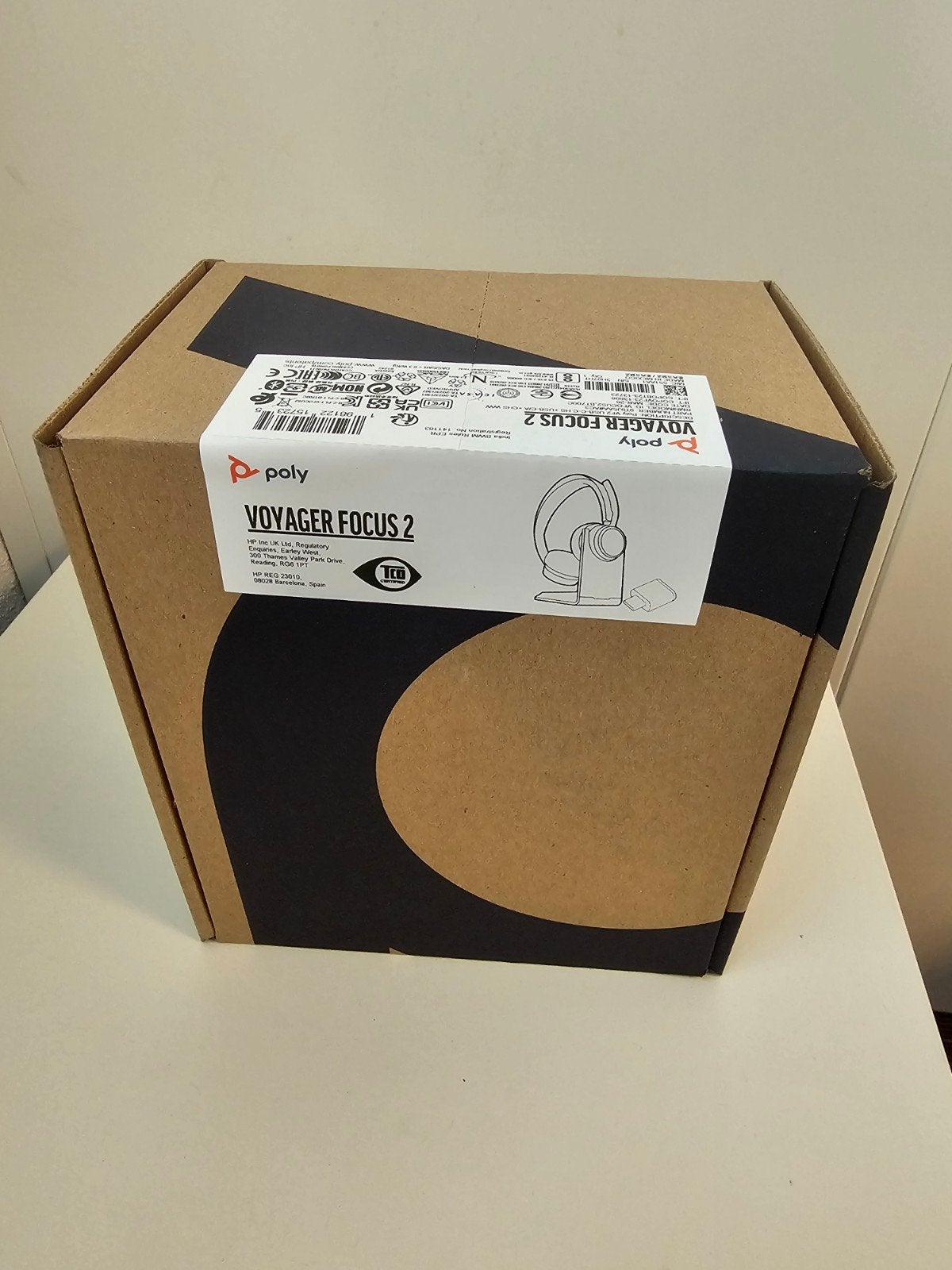 Poly Voyager Focus 2 - Nieuw in doos, Audio, Tv en Foto, Koptelefoons, Nieuw, On-ear, Draadloos, Zwart