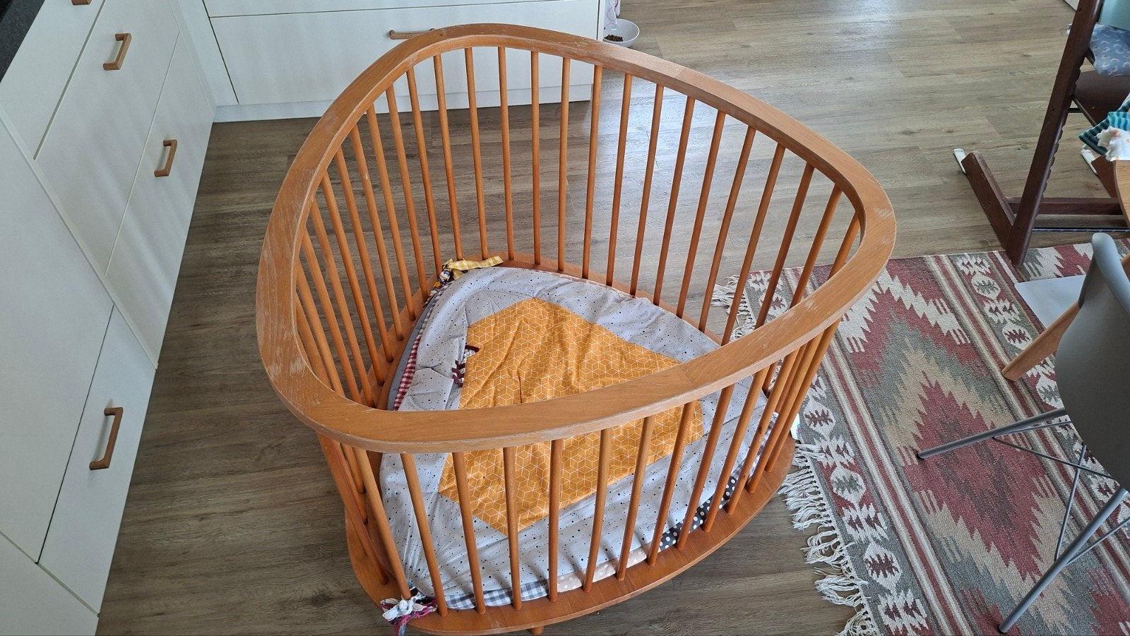 Kinderbox driehoek hout, Kinderen en Baby's, Boxen, Ophalen, Gebruikt