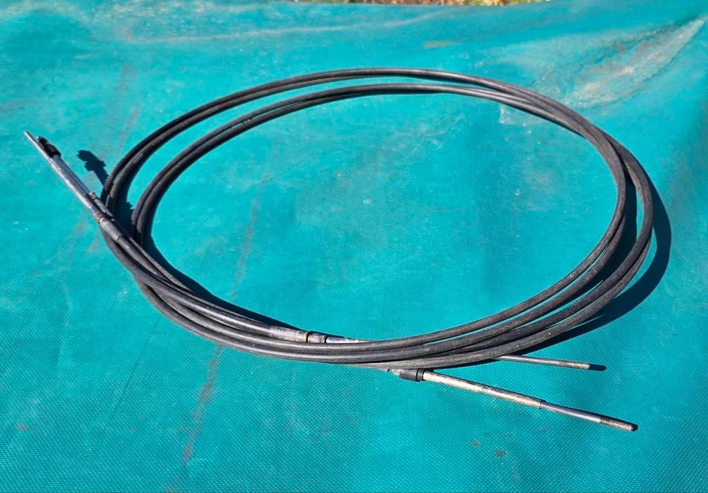 Set gas schakelkabels buitenboordmotor 12ft 3.65M oa Yamaha, Ophalen of Verzenden, Gebruikt, Motor en Techniek, Zeilboot of Motorboot
