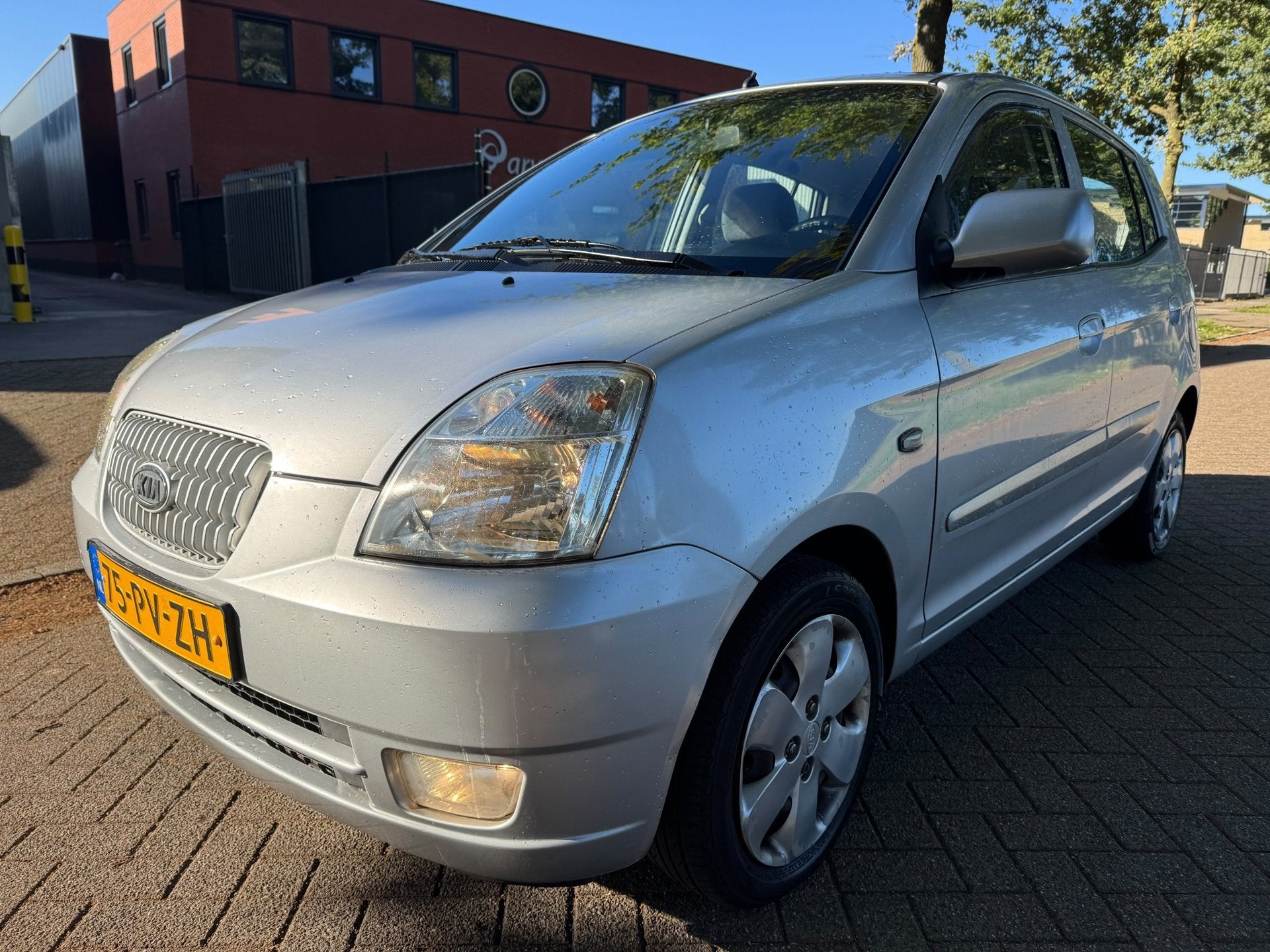 Kia Picanto 1.1 EX 2004 AUT AIRCO NIEUWE APK, Auto's, Gebruikt, 4 cilinders, Origineel Nederlands, Euro 4