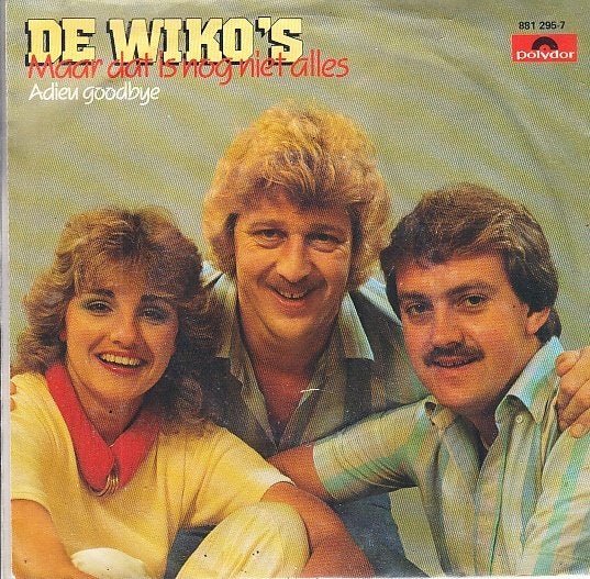 de wiko's - maar dat is nog niet alles ( piraat /1984), Cd's en Dvd's, Vinyl Singles, Zo goed als nieuw, Beschermende buitenhoes