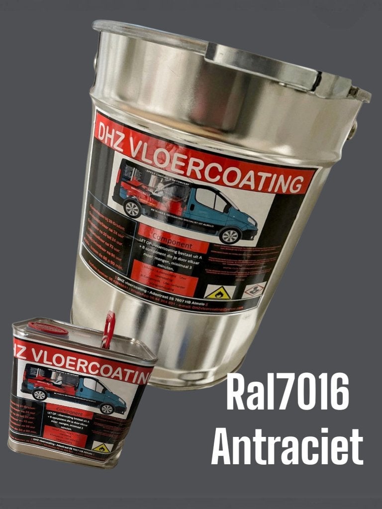 40m2 2K Epoxy GarageVloer coating  DHZ Heavy industrie 100%, 7671DA, DHZ vloercoating-betoncoating, Nieuw, Ophalen of Verzenden