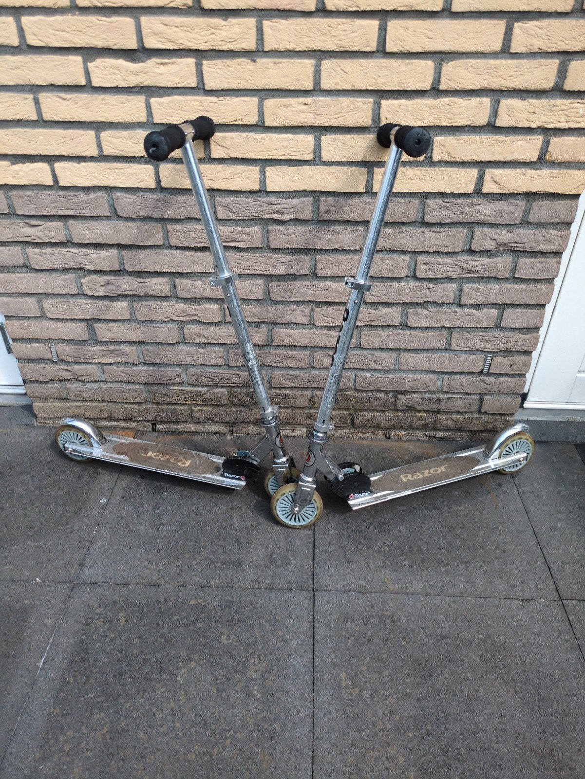 Twee gebruikte Razor steps - ideaal voor kinderen, Ophalen, Gebruikt, Gewone step, Razor