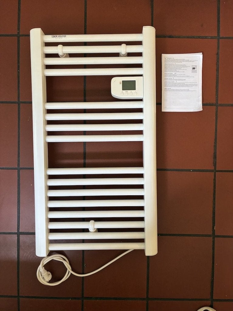 Elektrische badkamer radiator, Ophalen, 30 tot 80 cm, Gebruikt, Radiator