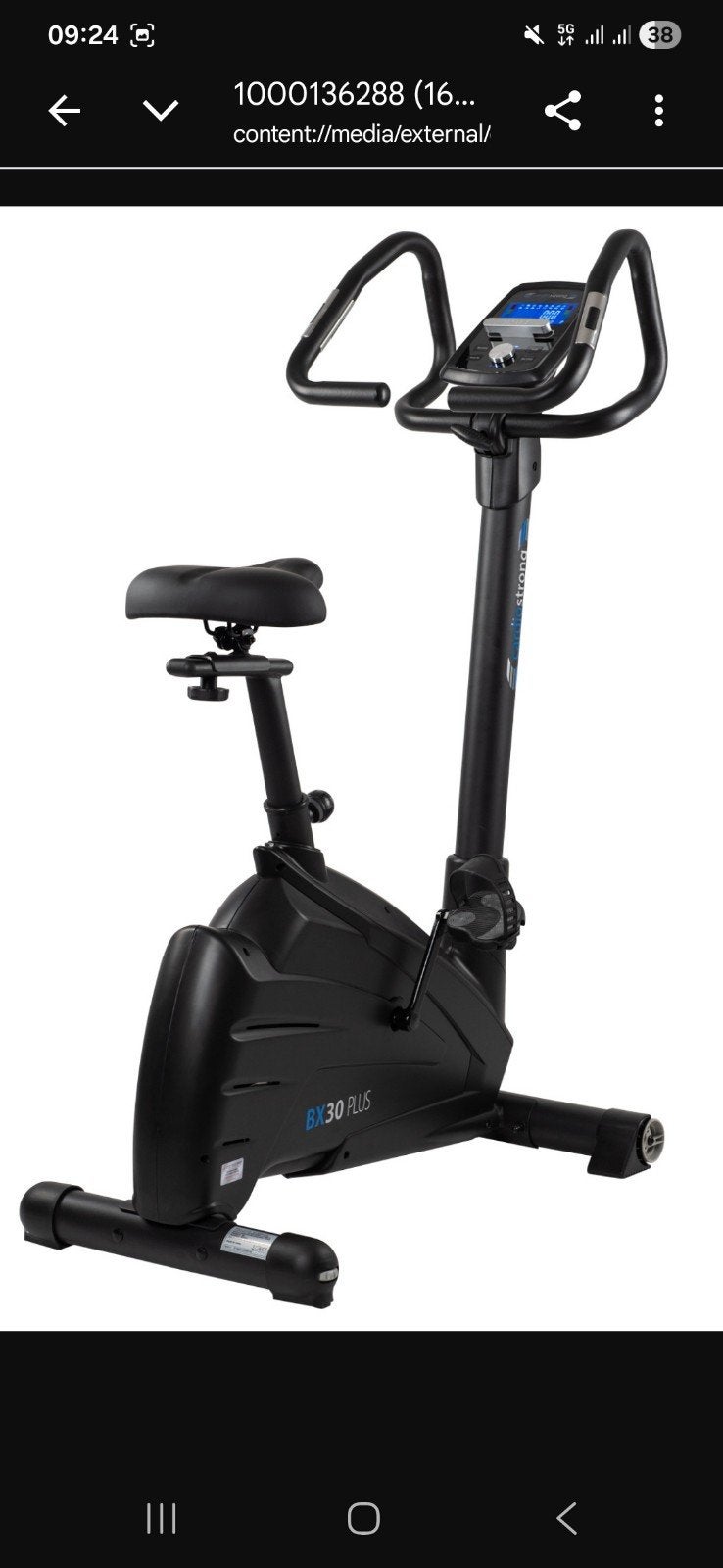 Cardiostrong Hometrainer BX30 Plus - Zo goed als nieuw, Sport en Fitness, Ophalen of Verzenden, Zo goed als nieuw, Benen