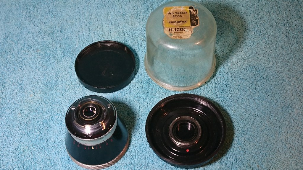 Carl Zeiss Ikon Contaflex Syhchro - Compur  Lenzen, Ophalen of Verzenden, Compact, Overige Merken